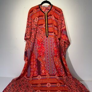 Rare 1960s Jay Morley for Fern Violette Dress